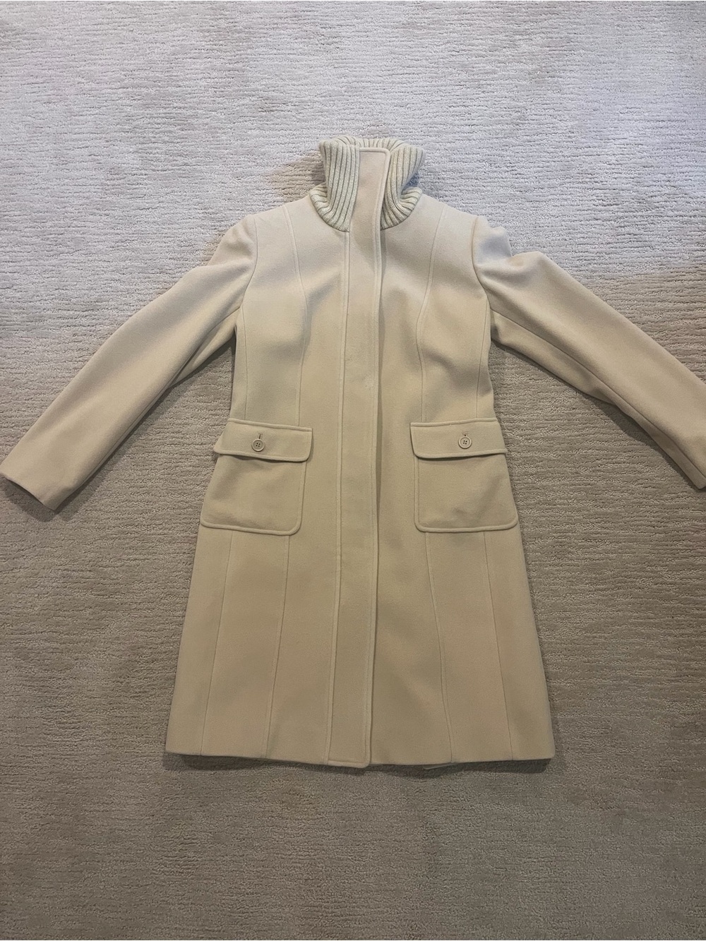 Loft Wool Cashmere Trench Coat